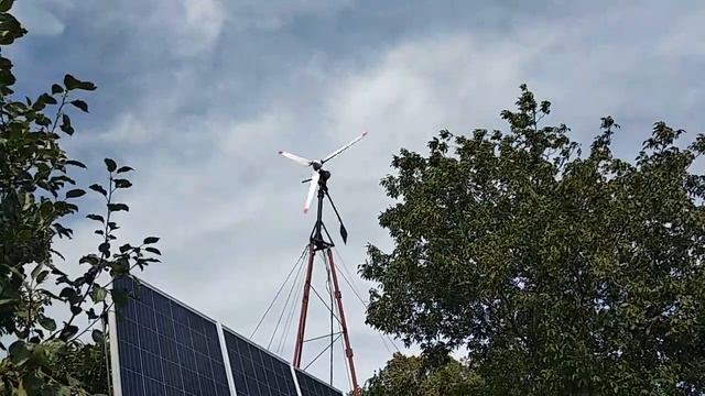 Ветро генератор - ветер есть, толка пока нет. смотреть онлайн
