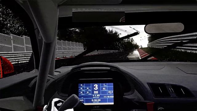 Assetto Corsa | Rain Physics | Audi R8 GT4 | Nordschleife смотреть онлайн