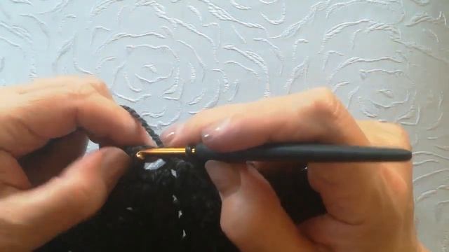Вяжем берет крючком.Мастер-класс, часть 2. смотреть онлайн