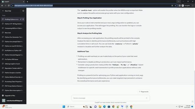 Profiling Python Scripts running on Mod wsgi смотреть онлайн