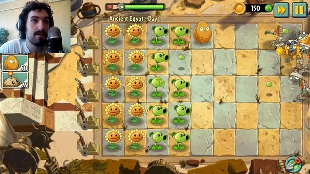 Plants vs Zombies 2 - Путешествие во времени #1 смотреть онлайн