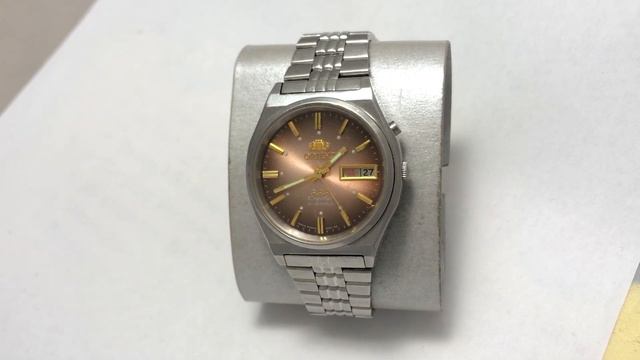 Мужские наручные Часы Orient механика AAA коричневые смотреть онлайн