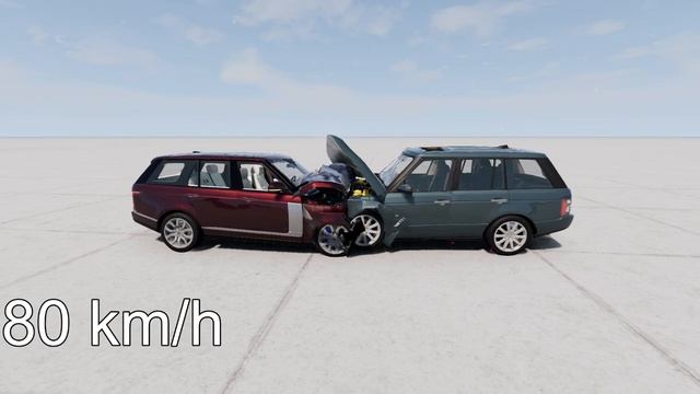 NEW vs OLD RANGE ROVER! 150 Km/H CRASH TEST! - BeamNg Drive смотреть онлайн