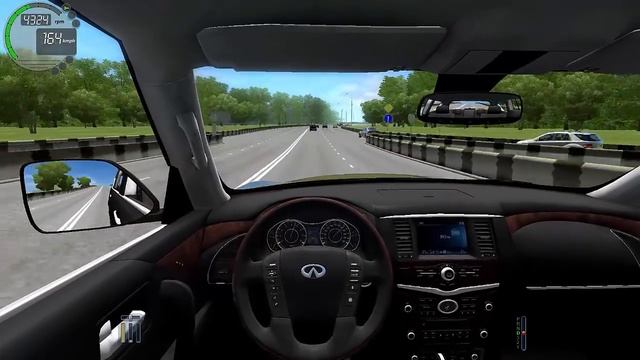 City Car driving 1.4.1 Infiniti QX56 смотреть онлайн