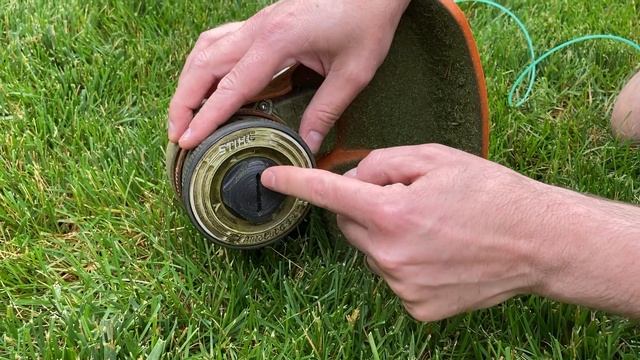 How To Refill a Spool on Stihl FSA 57 String Trimmer - AutoCut C 3-2 Linehead смотреть онлайн