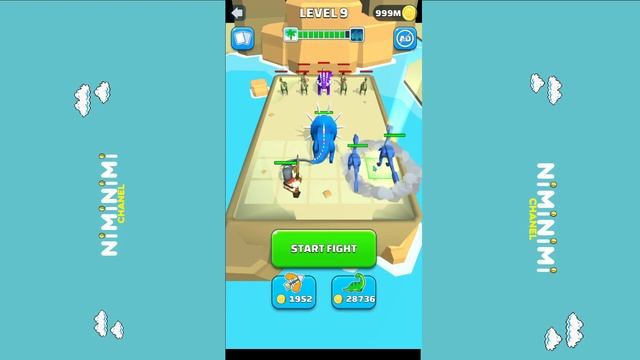 DINOSAURUS JURASIC WORLD DIGABUNG !! Merge Master Dinosaurus Part 1 !! смотреть онлайн