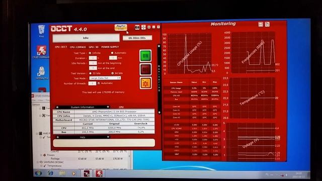 Unlock CPU Phenom II X2 555 to X4 B55 MSI 770-C45 Odblokowanie смотреть онлайн