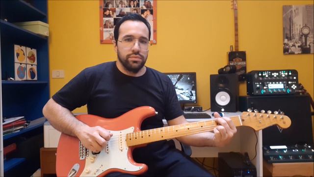Fender stratocaster classic '50 fiesta red e seymour duncan alnico 2 смотреть онлайн