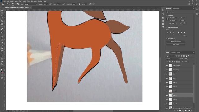 How to realistify the drawings into 3D | Adobe Photoshop | #1 смотреть онлайн