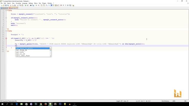 How To: Create A Simple MySQLi Search Function | Part 2: Function [PHP] смотреть онлайн