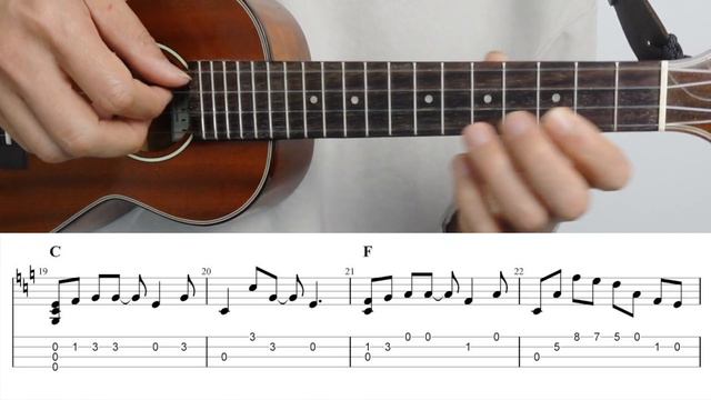 Forrest Gump (Feather Theme) [Ukulele Fingerstyle] Play-Along With TABs *PDF Available