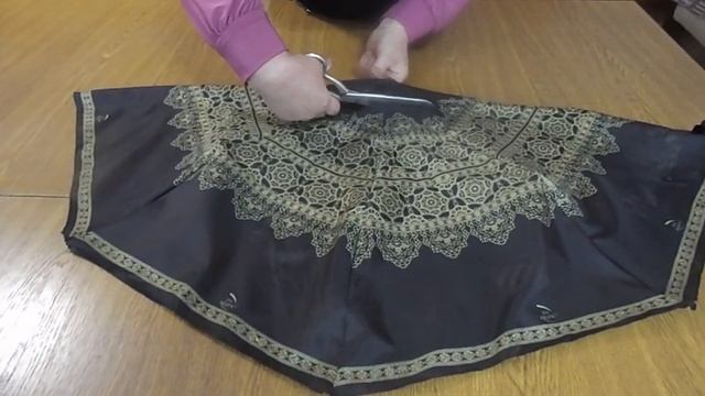 Мастер -класс "Пеньюар из зонтика" смотреть онлайн