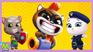 Говорящий Том против Енотов.Том на Самолете vs Том Взрывные Приключения vs Том Сила Всплеска