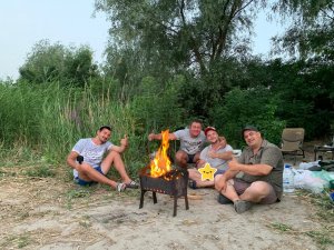 ОТДЫХ И РЫБАЛКА С НОЧЕВКОЙ НА ДОНУ. ЛОВИМ И КОПТИМ РЫБУ. ЖАРИМ ШАШЛЫК. ДОЛГОЖДАННАЯ ВСТРЕЧА. АЛИТУБ.