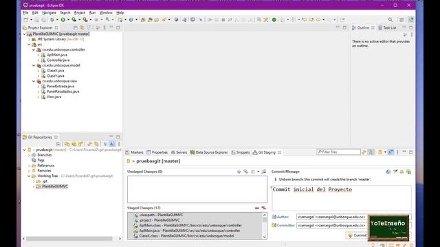 Utilización Github en Eclipse con Tokens смотреть онлайн