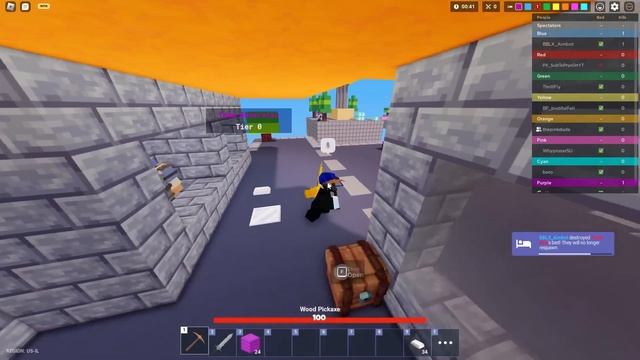 so.. we got into the same match.. xd (Roblox Bedwars) смотреть онлайн