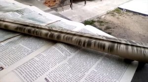 Покраска самостоятельно охотничьего оружия краской  Fosco.