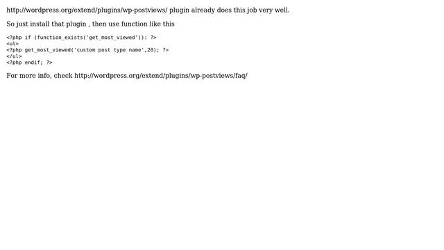 Wordpress: sort post types by amount of views (2 Solutions!!) смотреть онлайн
