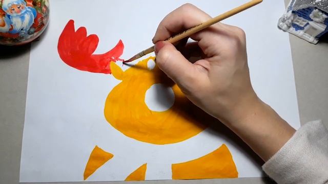 КАК НАРИСОВАТЬ ОЛЕНЯ / HOW TO DRAW A DEER смотреть онлайн
