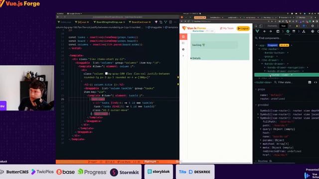 Episode 1: Build a Kanban Style Board with Vuedraggable by Konstantin Bifert: Vue.js Forge смотреть онлайн
