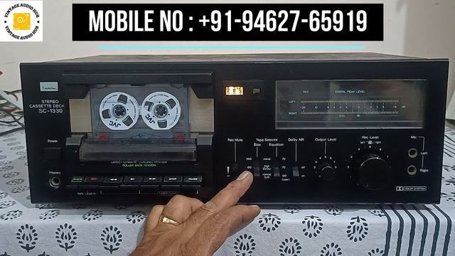 SANSUI SC-1330 Stereo Cassette Deck ?|connection❓Review in Hindi❓ |Contact CR Saraswat at 946276591 смотреть онлайн
