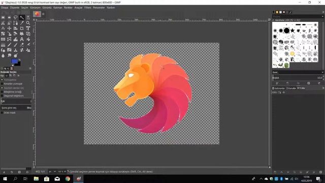 Gimp | Ücretsiz Photoshop Programı ( ŞEFFAF, PNG YAPMA ) смотреть онлайн