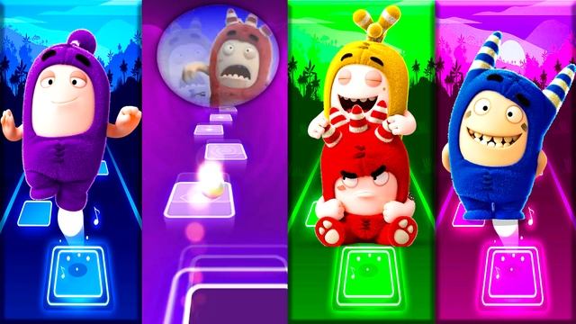 ODDBODS NEWT ? ODDBODS SLICK ? ODDBODS FUSE ? ODDBODS POGO - TILES HOP EDM RUSH!