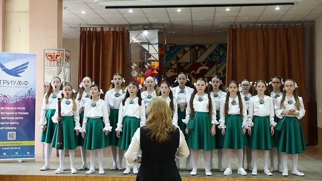 Детский хор "Изумруд" хоровая фантазия "Народные узоры" смотреть онлайн