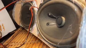 Басс тест колонки с динамиками от телевизора