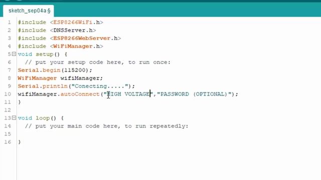 Esp8266 connect WIFI without hard coding credentials (SSID, Password) смотреть онлайн