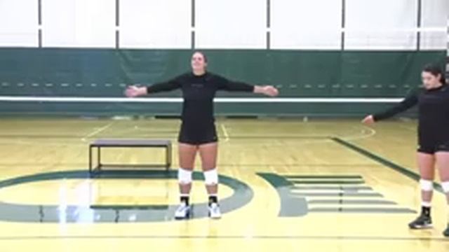 Oregon Ducks Volleyball Arm Warmup Sequence смотреть онлайн