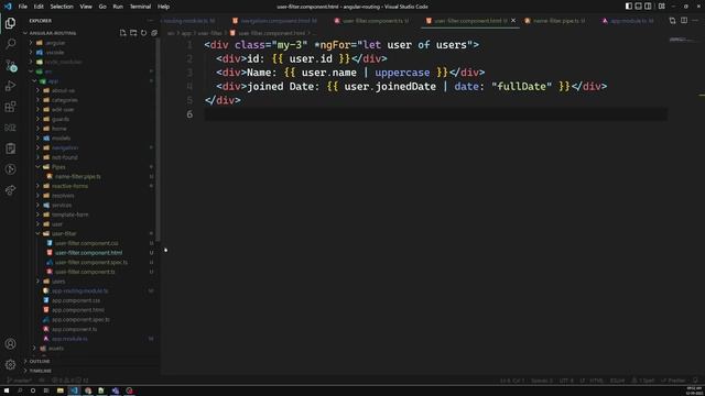 Angular 14 Pipes. Create Custom Pipe to filter the data from the search string - Angular 14 смотреть онлайн