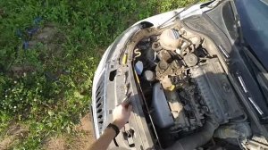 Замена свечей и замер компрессии CFNA  (Skoda Rapid)