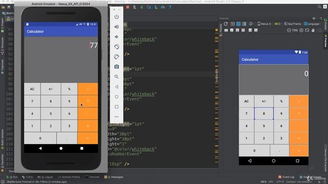Calculator Android App | Kotlin tutorial | Part 1 - Overview смотреть онлайн