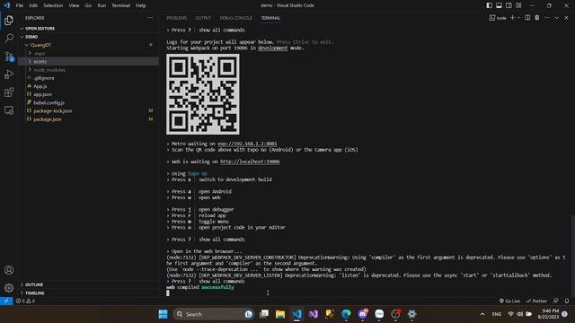 Install react native in visual studio code смотреть онлайн