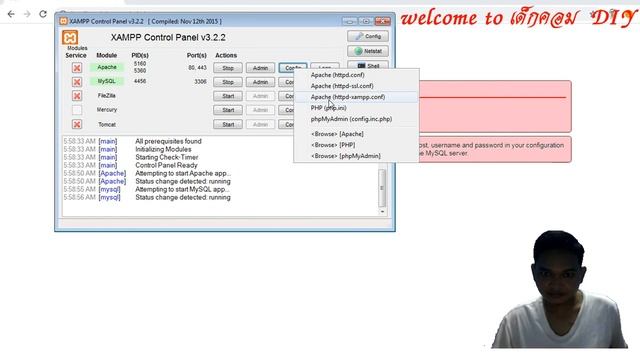 วิธีเปลี่ยน password mysql บน xampp смотреть онлайн