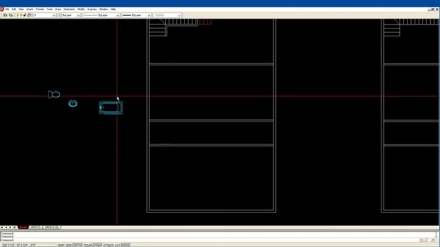 House Plan in Autocad Advanced A3 смотреть онлайн
