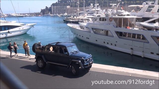 Mercedes-Maybach G650 Landaulet spotted driving on the road! смотреть онлайн