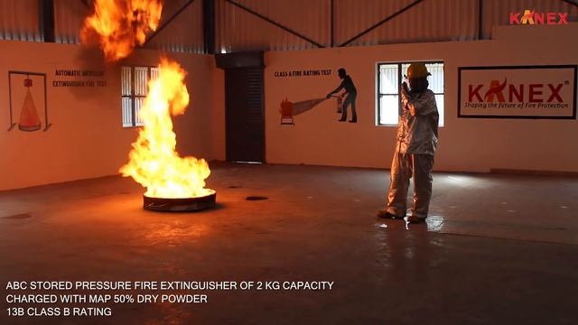 Testing of ABC Stored Pressure Fire Extinguisher | Kanex Fire смотреть онлайн