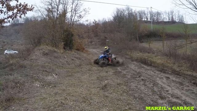 SUZUKI LTZ 400 With ATHENA 440 Kit on mud HD смотреть онлайн