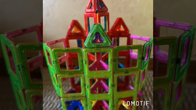 Замок из магнитного конструктора Magformers #magformers#замокизконструктора смотреть онлайн