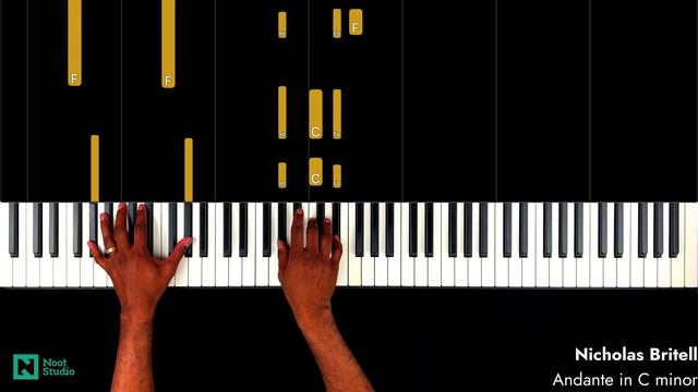 Nicholas Britell - Andante in C minor | INTERMEDIATE смотреть онлайн