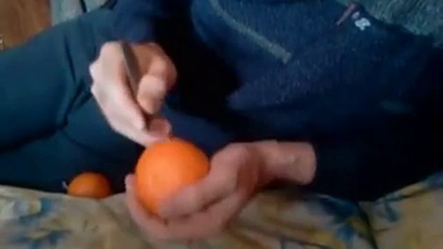 Как легко почистить Апельсин смотреть онлайн