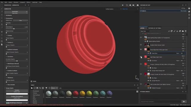Stylized Material Generator in Substance Painter смотреть онлайн