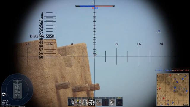 War Thunder Strv 103-0 6km Heli kill смотреть онлайн