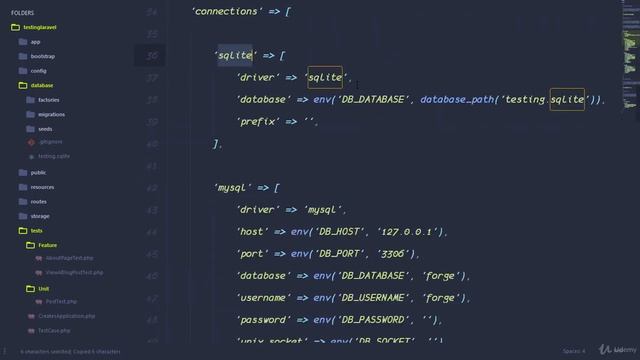Udemy Laravel - 020 Switching to sqlite for speed смотреть онлайн