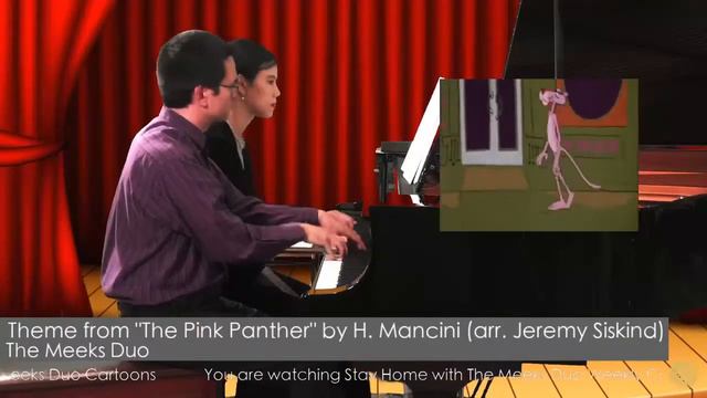 "Pink Panther" Theme by Henry Mancini (arr. 4-hands piano by Siskind) смотреть онлайн