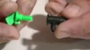 Компенсированная капельница для капельного полива