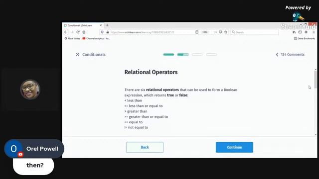 Learning C| Via SoloLearn|Conditionals & Loops смотреть онлайн