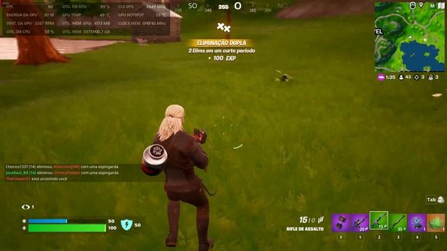 Fortnite chapter 5- i3 10105 / RX 6600 смотреть онлайн